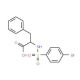 2-{[(4-Bromophenyl)sulfonyl]amino}-3-phenylpropanoic acid (CAS 37642-61-8) - chemical structure image