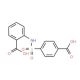 2-{[(4-carboxyphenyl)sulfonyl]aminobenzoic acid - chemical structure image