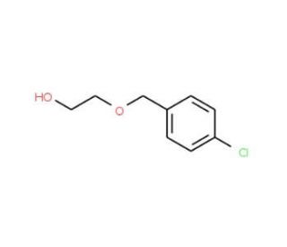 2-[(4-Chlorobenzyl)oxy]-1-ethanol (CAS 1200-15-3) - chemical structure image