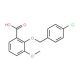 2-[(4-Chlorobenzyl)oxy]-3-methoxybenzoic acid - chemical structure image