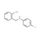 2-{[(4-chlorophenyl)amino]methyl}phenol - chemical structure image