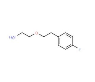 2-[(4-Fluorophenethyl)oxy]ethylamine - chemical structure image