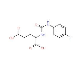 2-{[(4-fluorophenyl)carbamoyl]amino}pentanedioic acid - chemical structure image