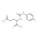 2-{[(4-fluorophenyl)carbamoyl]amino}pentanedioic acid - chemical structure image