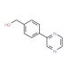 2-[(4-Hydroxymethyl)phenyl]pyrazine - chemical structure image