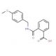 2-{[(4-Methoxybenzyl)amino]carbonyl}benzoic acid - chemical structure image