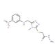 2-[(4-Methyl-5-{[(3-nitrophenyl)amino]methyl}-4H-1,2,4-triazol-3-yl)thio]acetohydrazide - chemical structure image