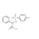2-{[(4-Methylphenyl)sulfonyl]amino}-2-phenylacetic acid (CAS 60712-47-2) - chemical structure image