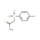 2-[(4-methylphenyl)sulfonyl]ethanethioamide - chemical structure image