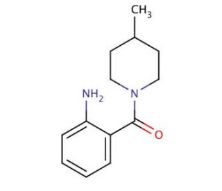 2-[(4-methylpiperidin-1-yl)carbonyl]aniline - chemical structure image