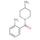 2-[(4-methylpiperidin-1-yl)carbonyl]aniline - chemical structure image