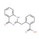 2-[(4-oxo-3,4-dihydroquinazolin-2-yl)methyl]benzoic acid - chemical structure image