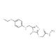 2-[(5-{[(4-Ethoxyphenyl)amino]methyl}-4-methyl-4H-1,2,4-triazol-3-yl)thio]acetohydrazide - chemical structure image