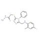 2-[(5-{[(4-Iodo-2-methylphenyl)amino]methyl}-4-phenyl-4H-1,2,4-triazol-3-yl)thio]acetohydrazide - chemical structure image