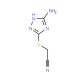 2-[(5-Amino-1H-1,2,4-triazol-3-yl)sulfanyl]-acetonitrile - chemical structure image
