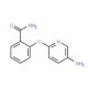 2-[(5-aminopyridin-2-yl)oxy]benzamide - chemical structure image
