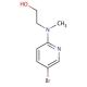 2-[(5-Bromopyridin-2-yl)methylamino]ethanol (CAS 149806-47-3) - chemical structure image