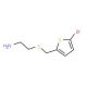 2-{[(5-bromothien-2-yl)methyl]thio}ethanamine hydrochloride (CAS 1172948-44-5) - chemical structure image