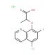 2-[(5-chloro-7-iodoquinolin-8-yl)oxy]propanoic acid hydrochloride - chemical structure image