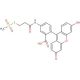 2-[(5-Fluoresceinyl)aminocarbonyl]ethyl Methanethiosulfonate (CAS 351330-42-2) - chemical structure image