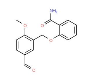 2-[(5-Formyl-2-methoxybenzyl)oxy]benzamide - chemical structure image