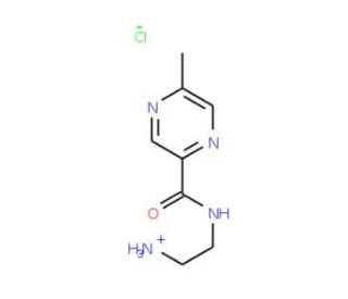 2-[(5-Methylpyrazine-2-carbonyl)amino]-ethylamine hydrochloride - chemical structure image