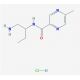 2-[(5-Methylpyrazine-2-carbonyl)amino]butylamine hydrochloride - chemical structure image