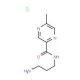 2-[(5-Methylpyrazine-2-carbonyl)amino]propylamine hydrochloride - chemical structure image