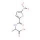 2-[(5-nitrofuran-2-yl)formamido]propanoic acid - chemical structure image