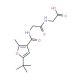 {2-[(5-tert-Butyl-2-methyl-furan-3-carbonyl)-amino]-acetylamino}-acetic acid - chemical structure image