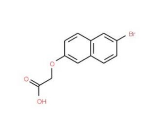 2-[(6-bromonaphthalen-2-yl)oxy]acetic acid - chemical structure image