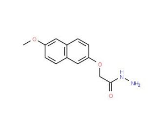 2-[(6-Methoxy-2-naphthyl)oxy]acetohydrazide - chemical structure image