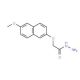 2-[(6-Methoxy-2-naphthyl)oxy]acetohydrazide - chemical structure image