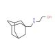 2-[(Adamantan-1-ylmethyl)-amino]-ethanol (CAS 65738-69-4) - chemical structure image