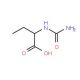 2-[(aminocarbonyl)amino]butanoic acid (CAS 55512-98-6) - chemical structure image