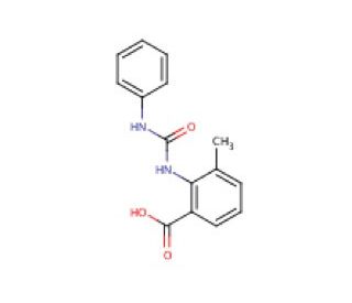 2-[(anilinocarbonyl)amino]-3-methylbenzoic acid - chemical structure image
