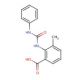2-[(anilinocarbonyl)amino]-3-methylbenzoic acid - chemical structure image