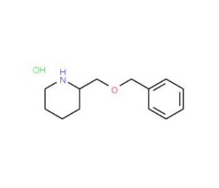 2-[(Benzyloxy)methyl]piperidine hydrochloride - chemical structure image