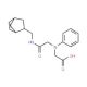 [{2-[(Bicyclo[2.2.1]hept-5-en-2-ylmethyl)amino]-2-oxoethyl}(phenyl)amino]acetic acid - chemical structure image