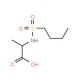 2-[(butylsulfonyl)amino]propanoic acid - chemical structure image