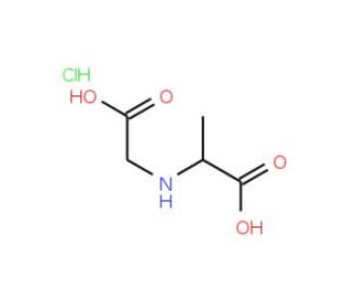 2-[(Carboxymethyl)amino]propanoic acid hydrochloride (CAS 33012-75-8) - chemical structure image