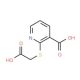 2-[(Carboxymethyl)sulfanyl]nicotinic acid - chemical structure image