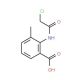 2-[(chloroacetyl)amino]-3-methylbenzoic acid - chemical structure image