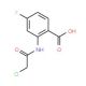 2-[(chloroacetyl)amino]-4-fluorobenzoic acid - chemical structure image