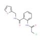 2-[(chloroacetyl)amino]-N-(2-furylmethyl)benzamide - chemical structure image