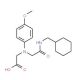 [{2-[(Cyclohexylmethyl)amino]-2-oxoethyl}-(4-methoxyphenyl)amino]acetic acid - chemical structure image