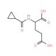 2-[(cyclopropylcarbonyl)amino]pentanedioic acid - chemical structure image