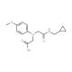 [{2-[(Cyclopropylmethyl)amino]-2-oxoethyl}-(4-methoxyphenyl)amino]acetic acid - chemical structure image
