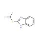 2-[(difluoromethyl)thio]-1H-benzimidazole - chemical structure image