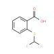 2-[(difluoromethyl)thio]benzoic acid (CAS 79676-56-5) - chemical structure image